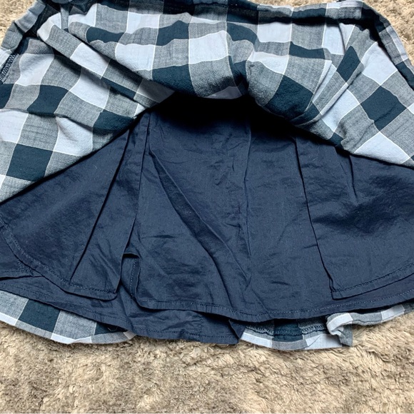 Vintage Y2K Abercrombie & Fitch Gingham Micro Mini Skirt - Picture 3 of 8